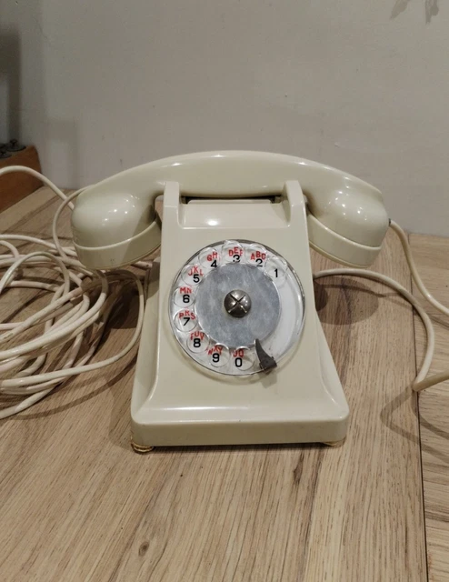 ANCIEN TELEPHONE BCI PTT cadran rotatif vintage 1961 EUR 21,00 - FR